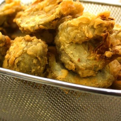 Guarniciones de Navidad: Alcachofas salteadas con jamón