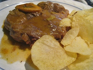 Osobuco de ternera guisado