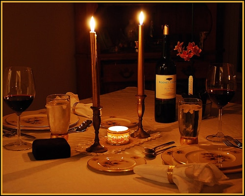 Consejos para lograr una cena romántica de ensueño (Parte I)