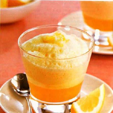 Crema de limón con merengue