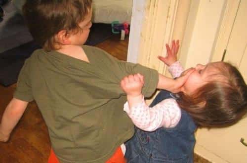 Cuando los niños son agresivos