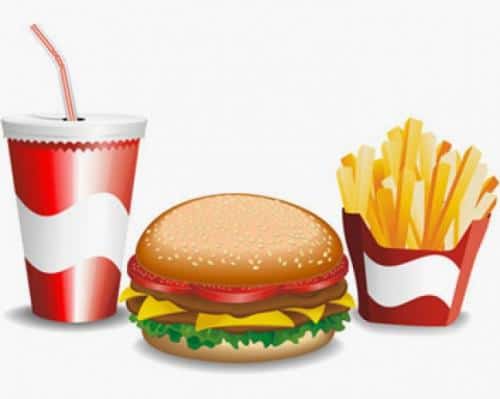 Dieta saludable con la comida rápida