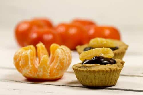 Ligeras y saludables: Tartaletas de Mandarina.