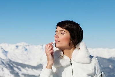 Protege tus labios contra el frío