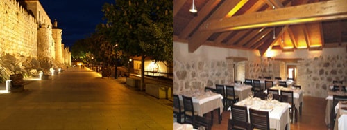 Restaurante La Bruja de Ávila: una cena junto a las murallas