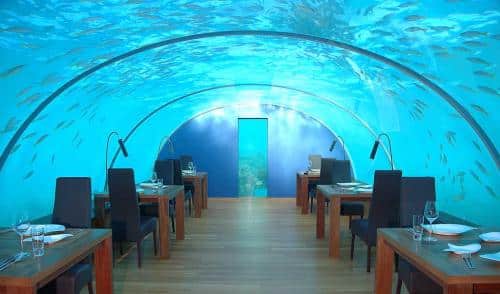 Un restaurante de gran belleza: el Submarino L