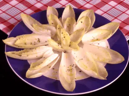 Cena Express: Canapés de endivias.
