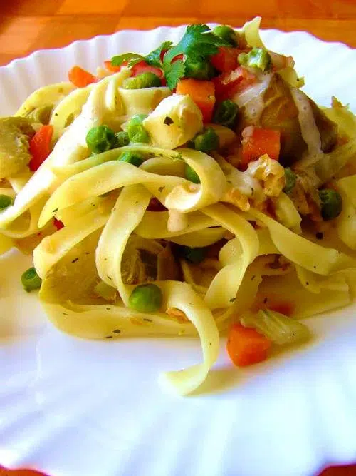 Cocina Internacional: Ligera y fresca: Ensalada Fetuccini.