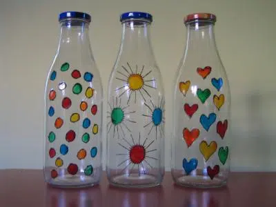 Cómo decorar una botella de vidrio