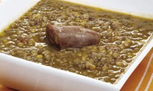 Lentejas con chorizo