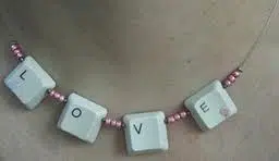Un collar muy original